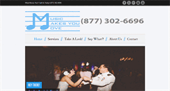 Desktop Screenshot of musicmakesyoumove.com